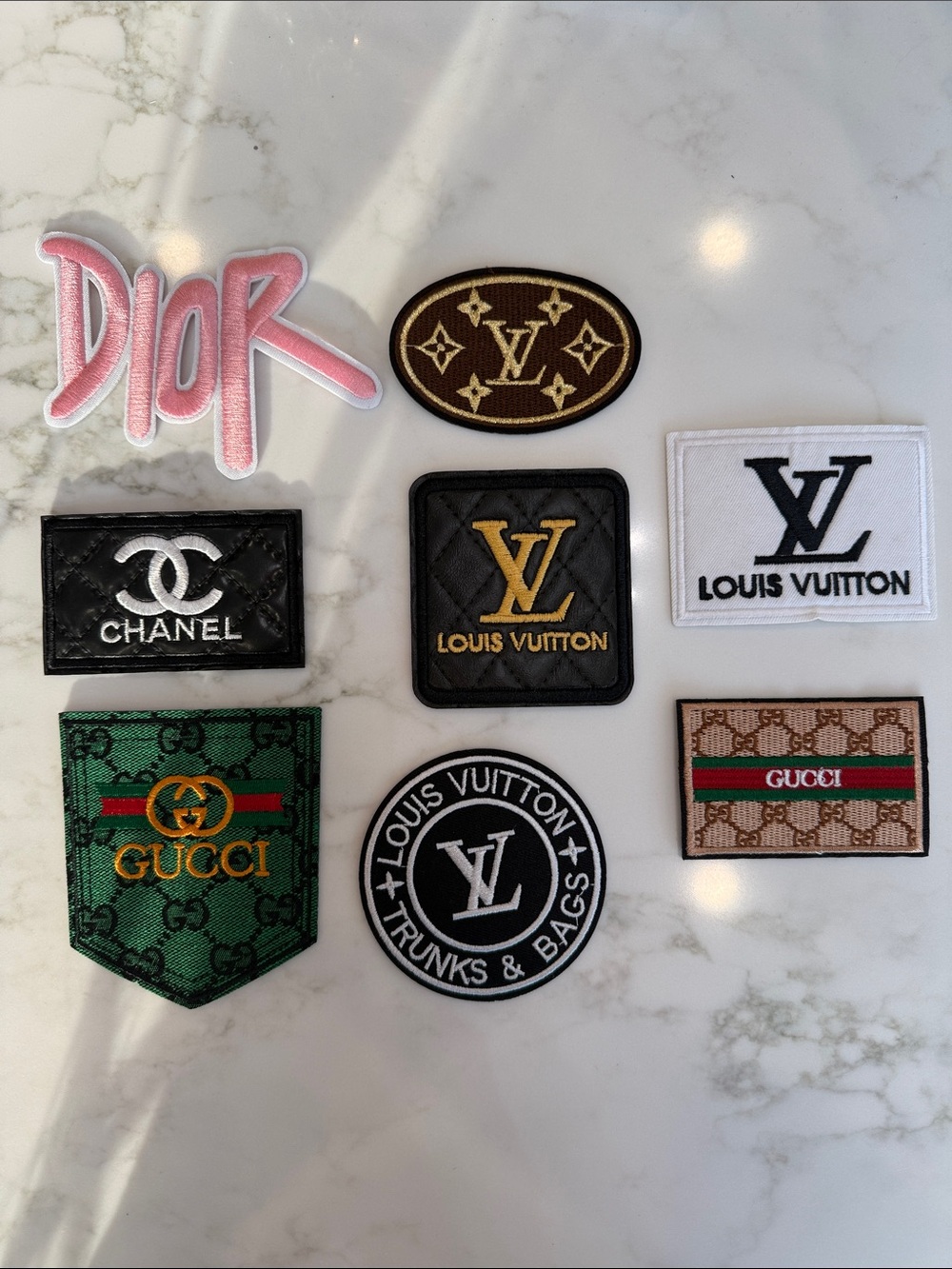 Hand Crafted Iron on Patches Mixed Collection